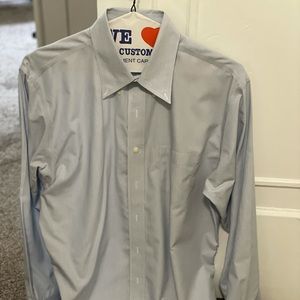 Brooks Brothers Blue Oxford 17x34